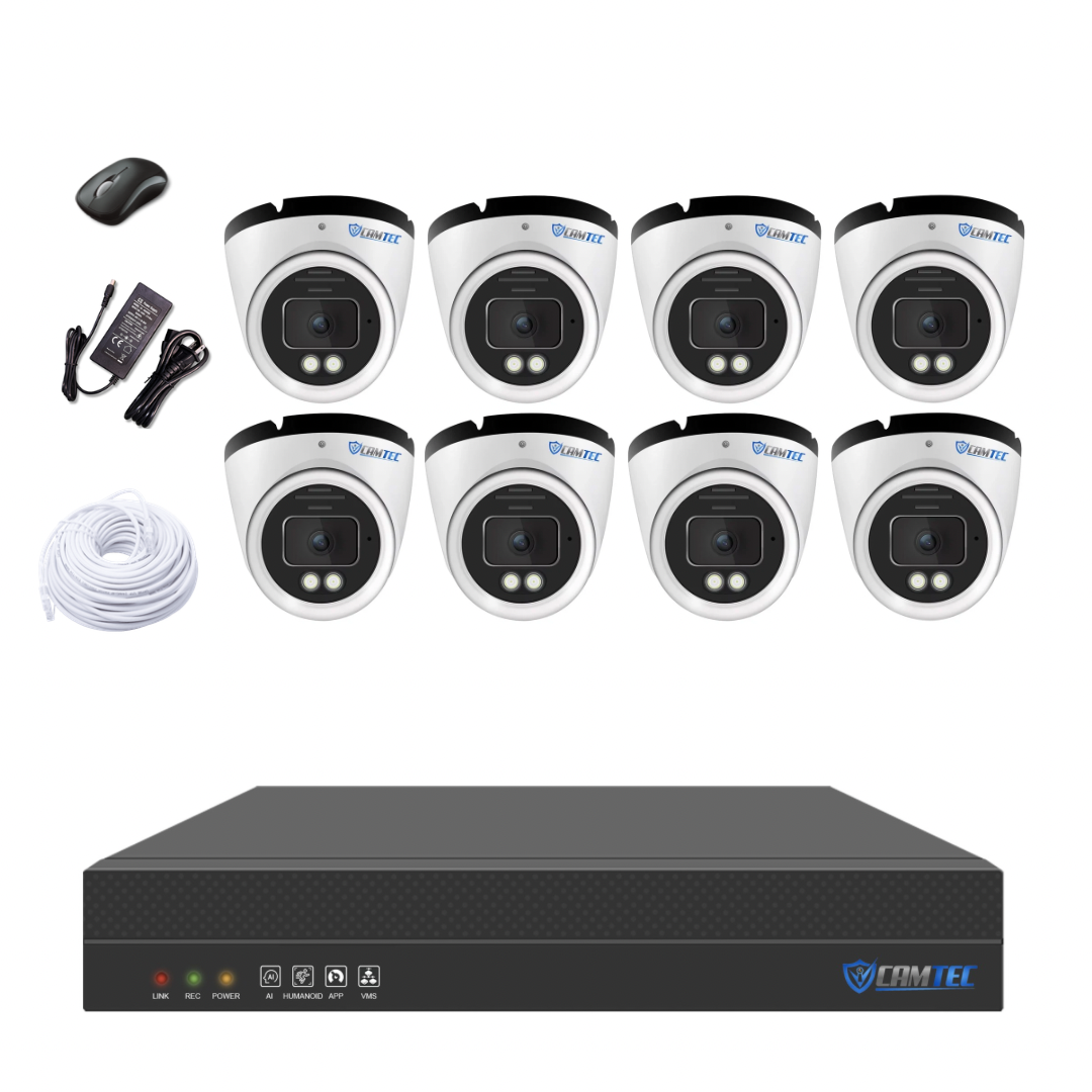CAMTEC 8 camera security system